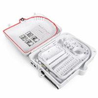 Caja de Distribución de Fibra Óptica 24 Fibras SC <br><b style="color:#0E2288">$31.50 USD</b>