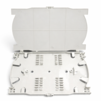 Bandeja de Empalme de Fibra Óptica 12 Fibras <br><b style="color:#0E2288">$3.0 USD</b>