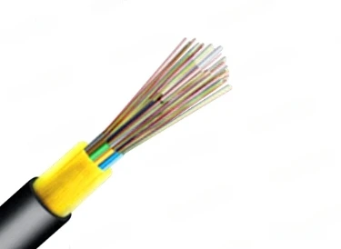 Cable de fibra óptica GYFTY53 monomodo G657A1, 24 fibras, cubierta PE, 11.9 mm.