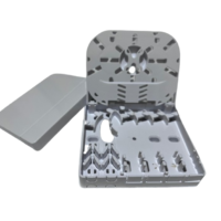 Mini caja terminaciones 4 puertos - caja para terminaciones de fibra optica