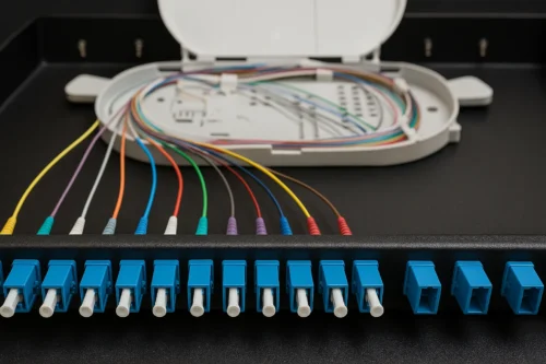 ODF con bracket variable - bandeja odf
