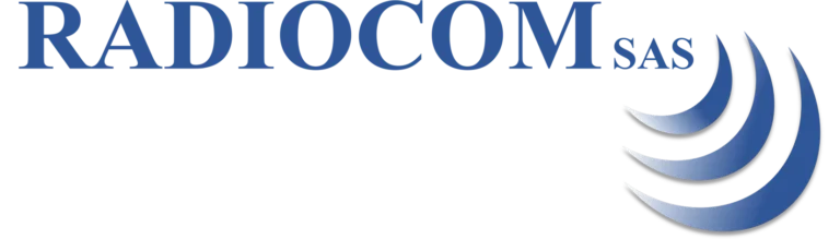 Logo de Radiocom, empresa líder en soluciones de telecomunicaciones y conectividad en Colombia. Representa innovación y tecnología en redes de fibra óptica y comunicación digital.