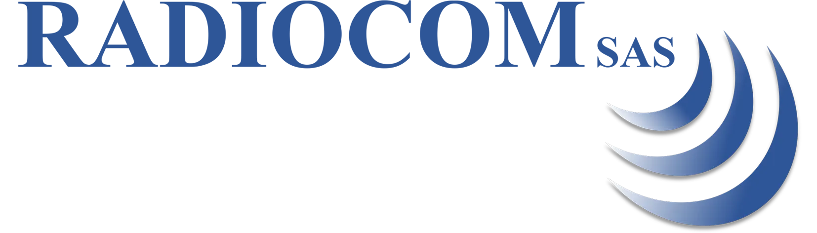 Logo de Radiocom, empresa líder en soluciones de telecomunicaciones y conectividad en Colombia. Representa innovación y tecnología en redes de fibra óptica y comunicación digital.