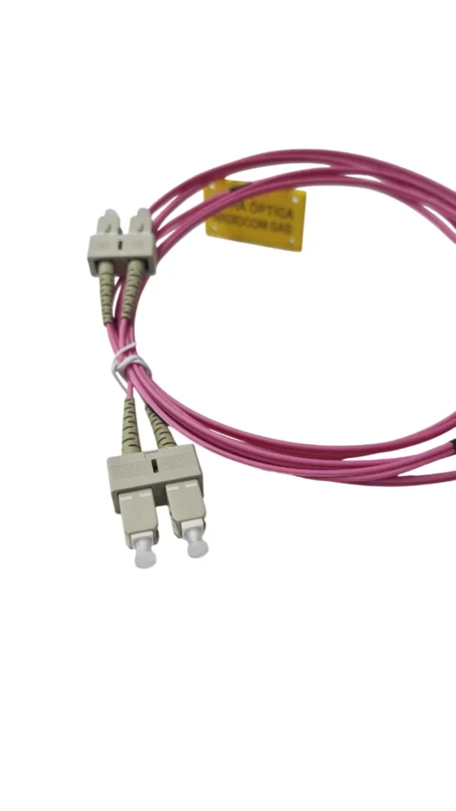 Patchcord multimodo SC/UPC 3 metros OM-4 DUPLEX<br><b style="color:#0E2288">$9.24 USD</b> - Image 3